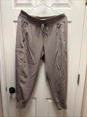CALIA by Carrie Underwood Taupe Track Joggers
